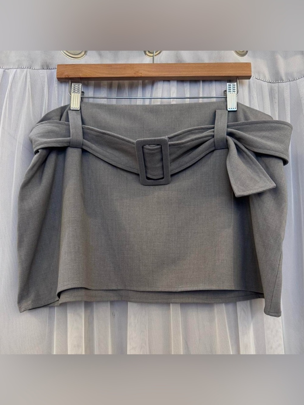 NWT Abound Belted Mini Skirt